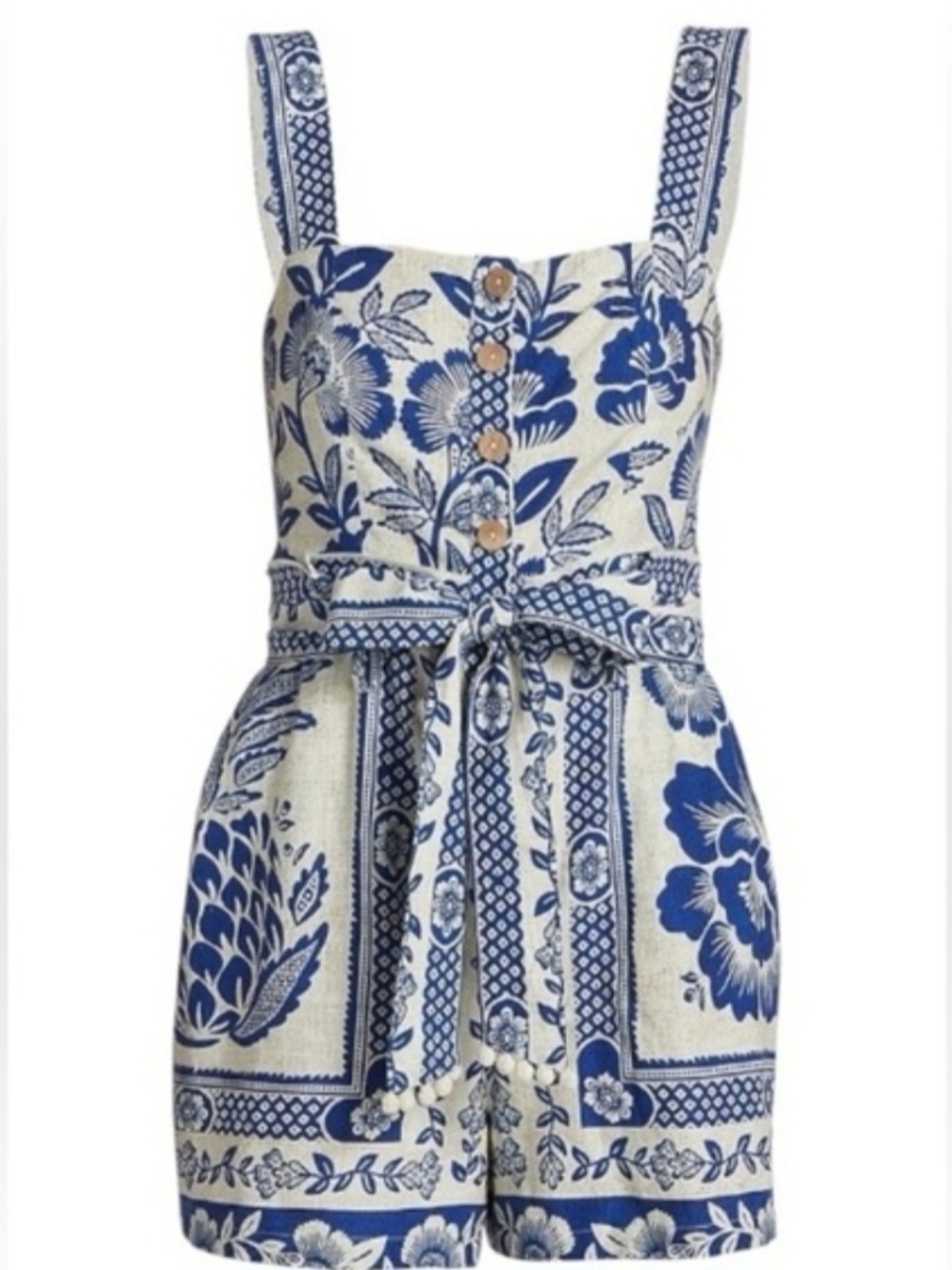 FARM Rio Pineapple Garden Romper Large